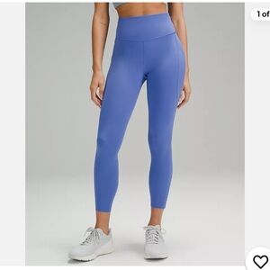 Lululemon Fast Free HR Tight 25” W/ Pockets Wild Indigo Size 4